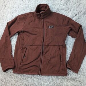 Cotopaxi Sweatshirt Womens S Brown Zip Up Pockets Athletic Active